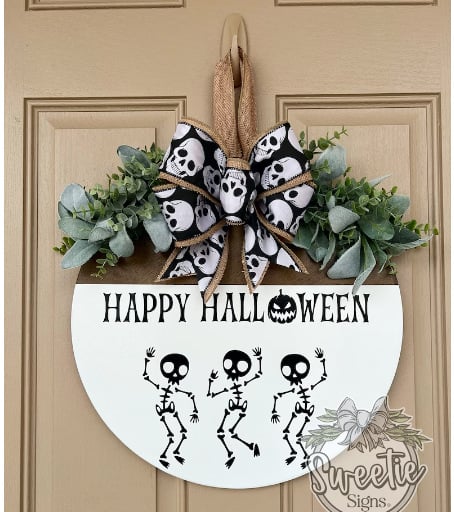 🔥Pumpkin Boo Halloween Welcome Sign for Front Door
