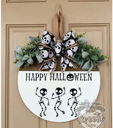 🔥Pumpkin Boo Halloween Welcome Sign for Front Door