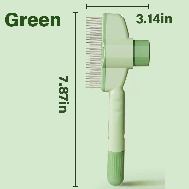 Self-cleaning Pet Flea Comb Grooming Brush