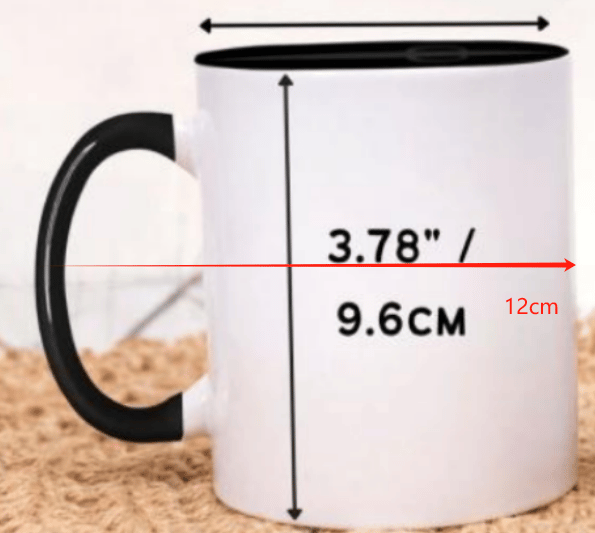 Fuck This Shit Mug, Hidden Message Funny Ceramic Coffee Mugs