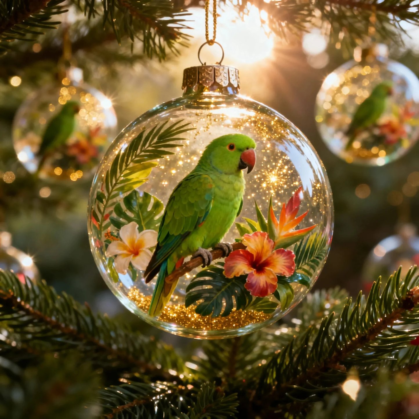 🐦2026 Playful Animal Ball Decorations