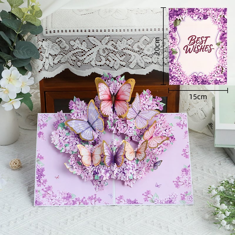 🌹Last Day 49% OFF🎁 Pop Up Flower Bouquet Valentine’s Day card