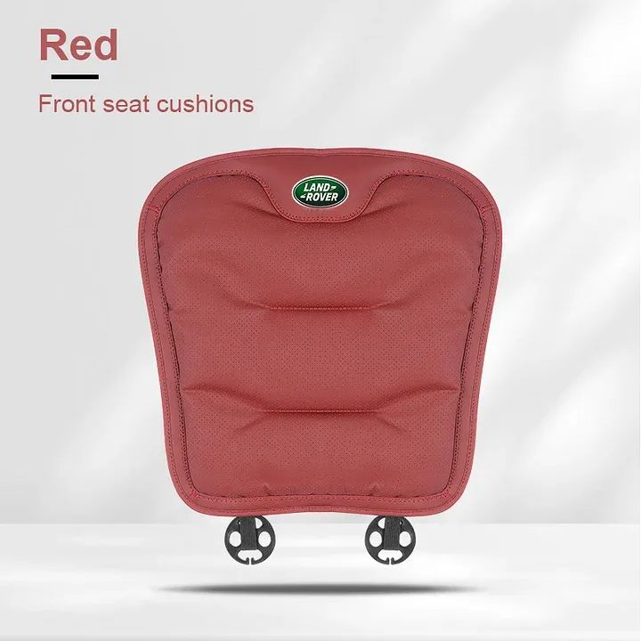 Car Seat Cushion Premium Nappa Leather Comfortable Seat Back