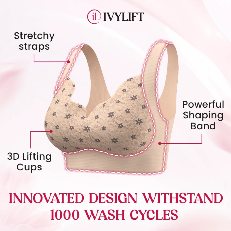 IvyLift - LAST DAY SALE 80% OFF - Seamless Wire-free Push-up Bra