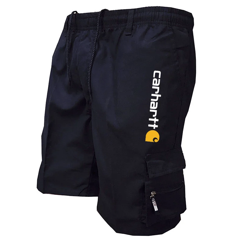 🔥Last Day 49% OFF🔥Men's Zipper Pockets Hiking Athletic Running Shorts (Carhartt logo)
