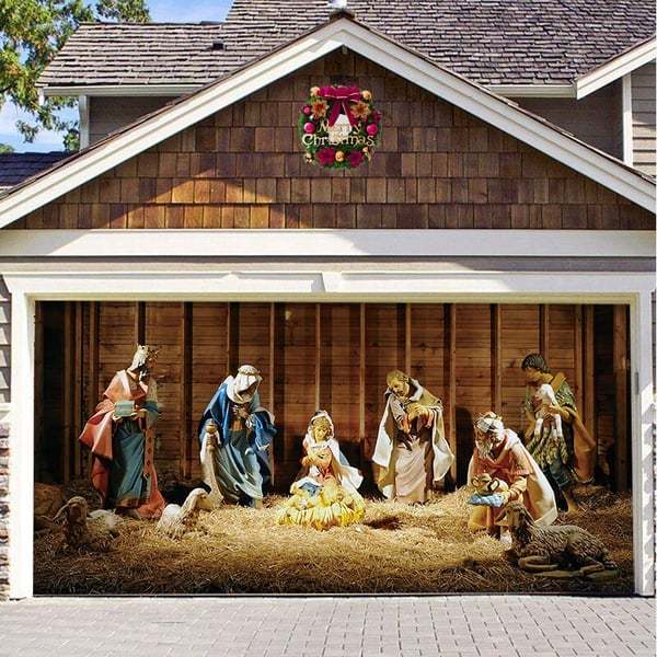 🎄Christmas 2024 Garage Door Decoration - 49% OFF