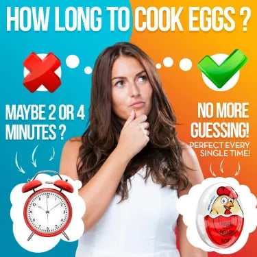 🎁2024 New Year Hot Sale🎁🥚Color Changing Egg Timers