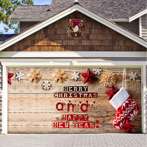 🎄Christmas 2024 Garage Door Decoration - 49% OFF