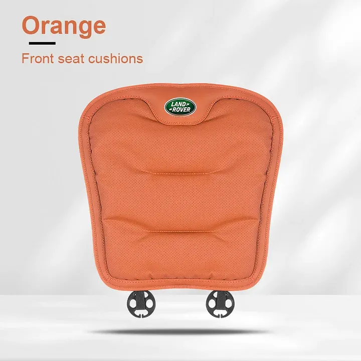 Car Seat Cushion Premium Nappa Leather Comfortable Seat Back