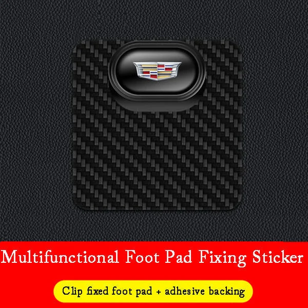 🎉HOT SALE 🎉Multifunctional Carbon Fiber Car Mat Fixing Buckle✨8 Pcs✨