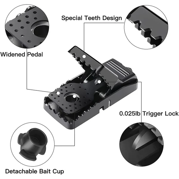 🔥🎁 49% OFF - ✨Quick Effective Sanitary Safe Mouse Trap Catcher