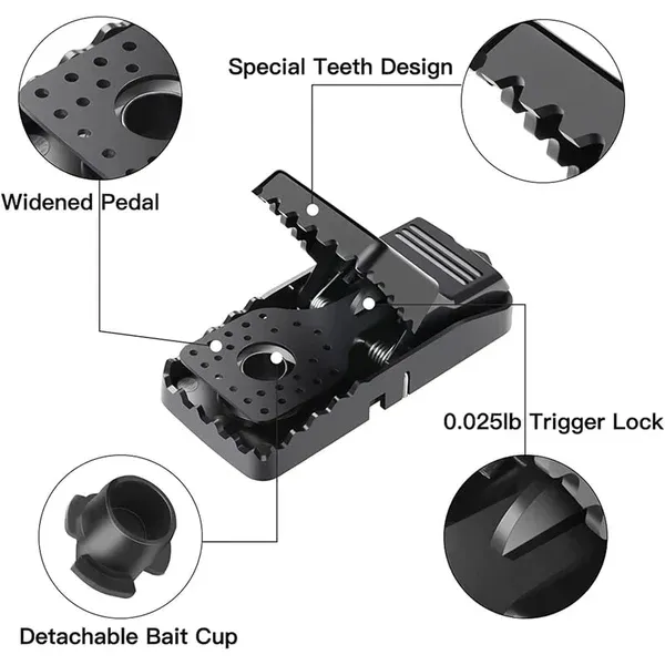 🔥🎁 49% OFF - ✨Quick Effective Sanitary Safe Mouse Trap Catcher