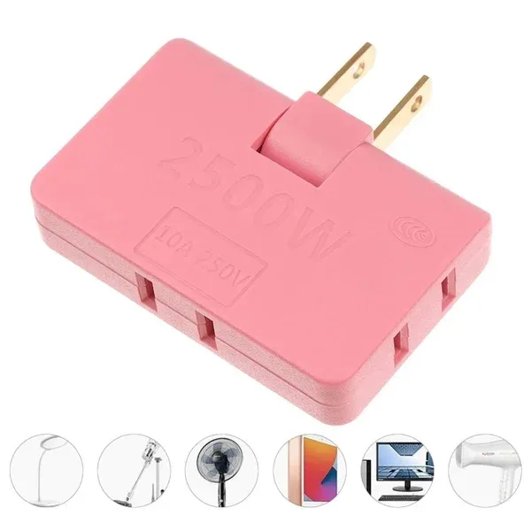 (🔥Last Day Promotion)🔥Rotatable Socket Converter One In Three 180 Degree Extension Plug