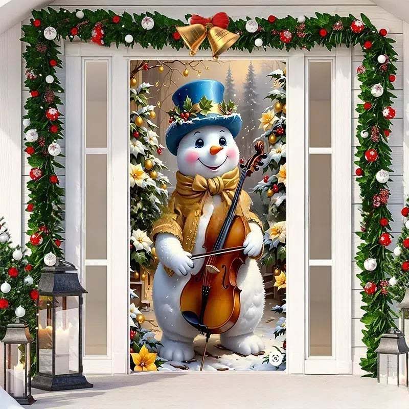 🌟Last day to get 49% off🌟2024 Christmas Front Door Decoration