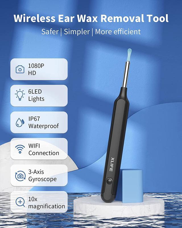 (🔥Last Day Promotion- SAVE 48% OFF)1080P Ear Wax Removal Camera