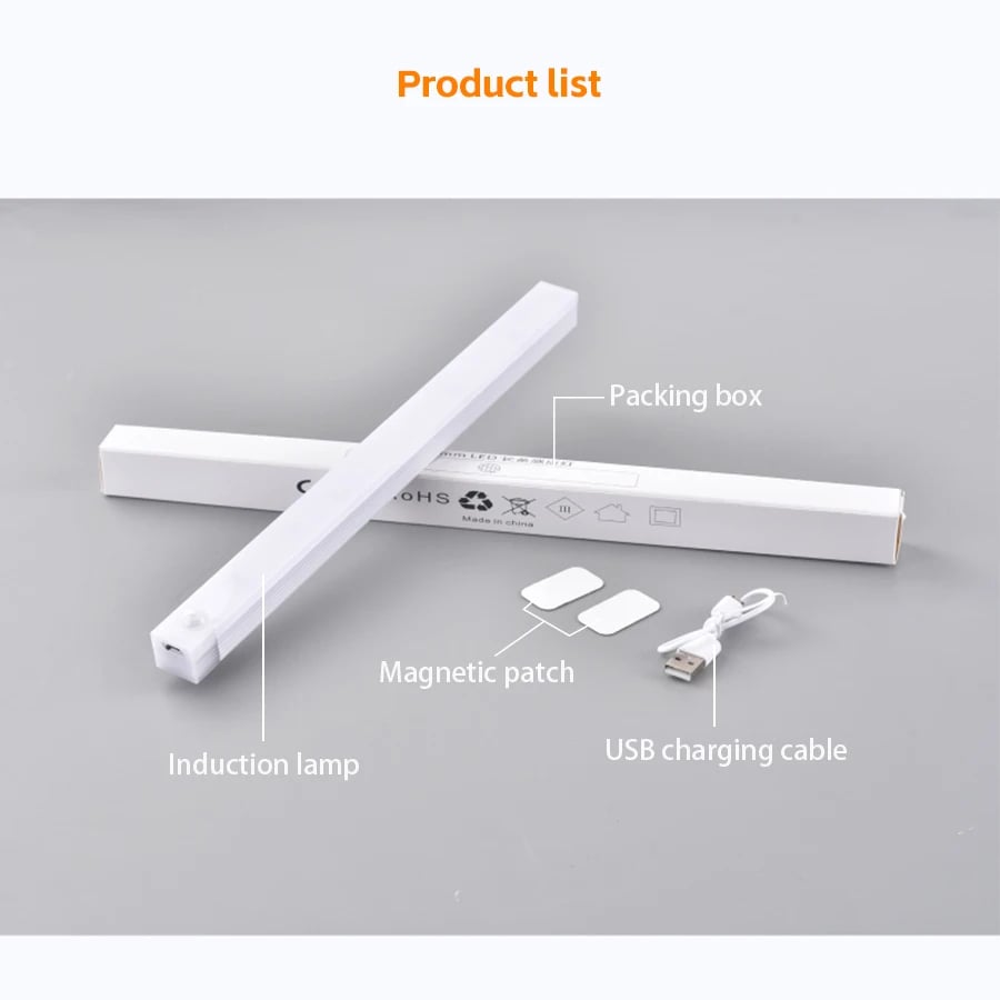 🔥NEW YEAR SALE 49% OFF💡Punch-free Smart Sensor Magnetic Rechargeable LED Lights