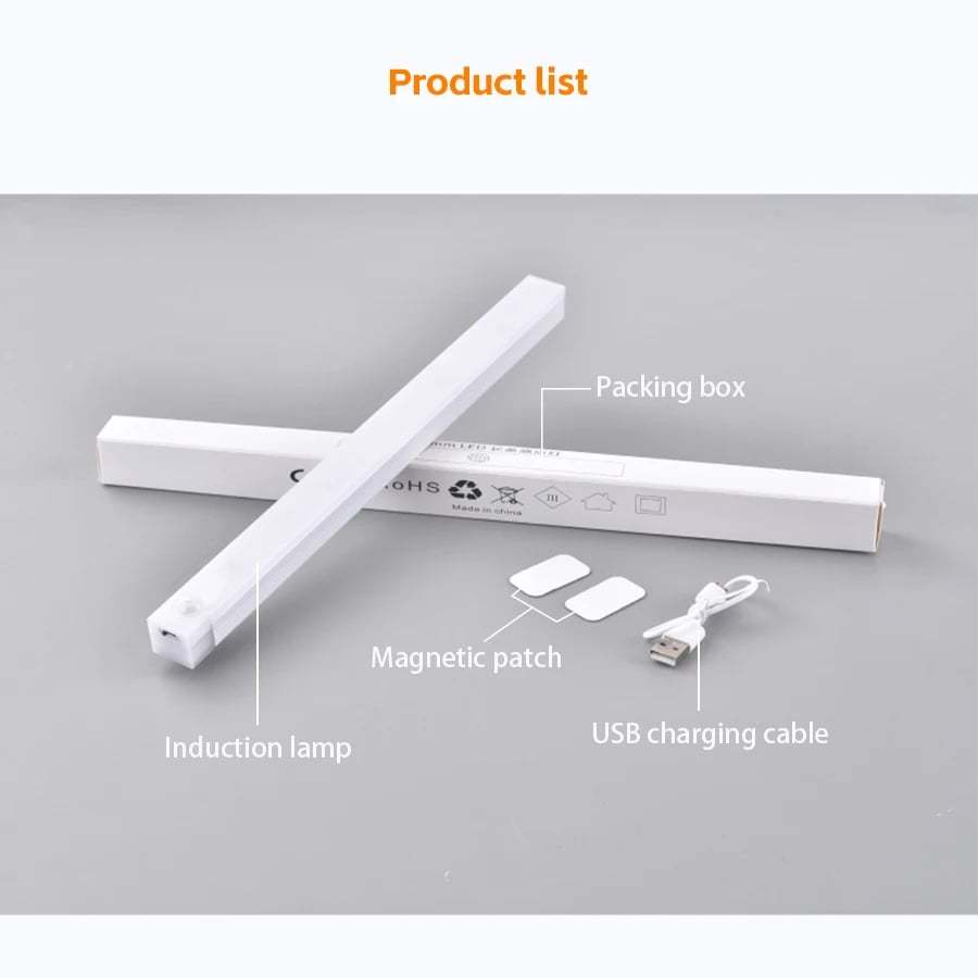 🔥NEW YEAR SALE 49% OFF💡Punch-free Smart Sensor Magnetic Rechargeable LED Lights
