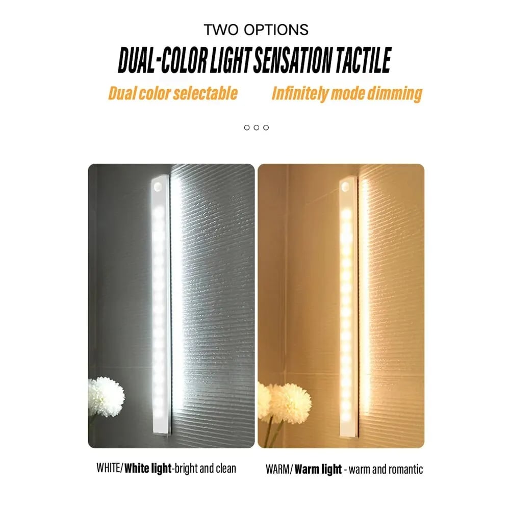 🔥NEW YEAR SALE 49% OFF💡Punch-free Smart Sensor Magnetic Rechargeable LED Lights