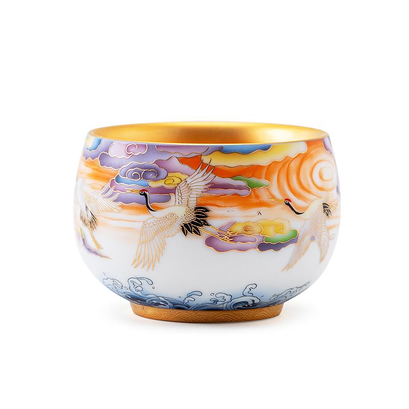 Tenmoku Colorful Cranes -Aintst™