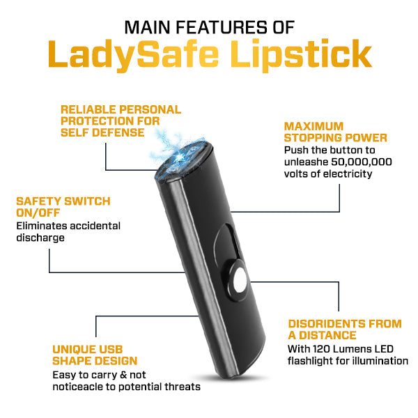 TinySafety 50,000,000 Stun USB Keychain