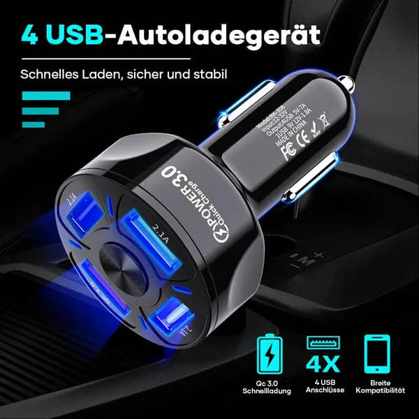 🔥LAST DAY 60% OFF - 4 IN 1 car fast charging port 🎉BUY 3 GET FREESHIPPING
