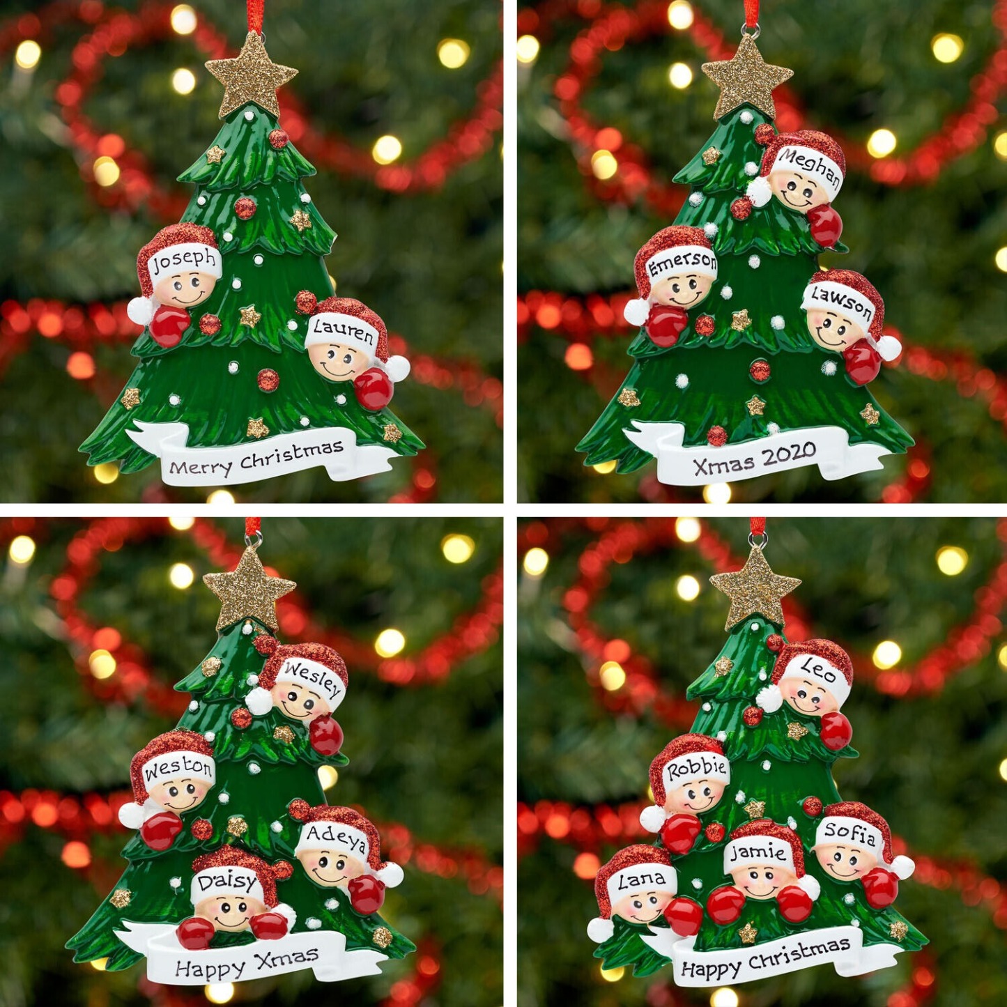 Christmas pendant-five-pointed star cute little man