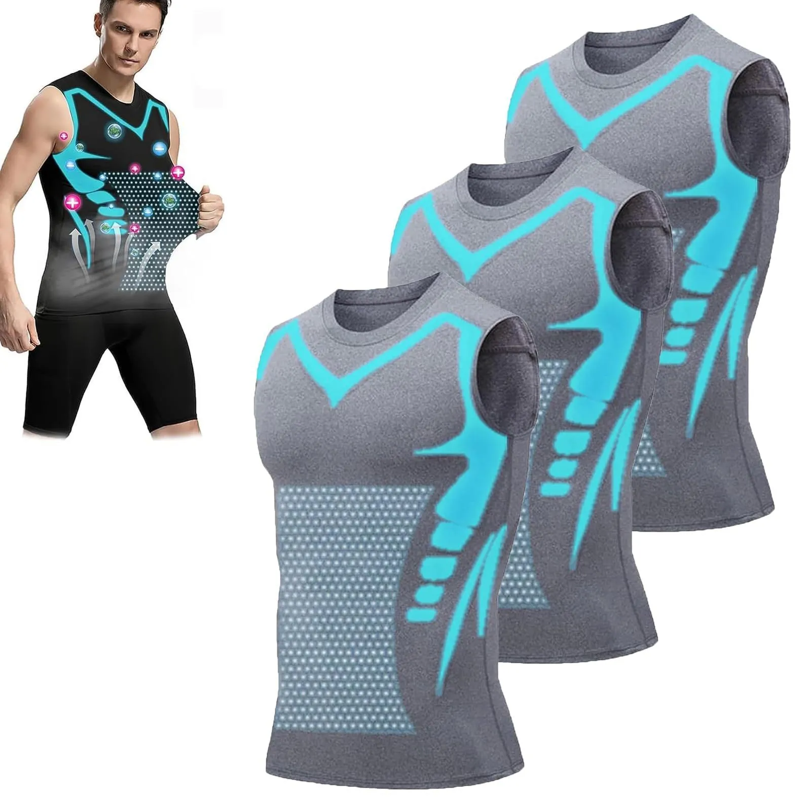 🔥Last Day - 70% OFF🔥 2025 New Version Shaping Sleeveless Shirt - The key to achieving your ideal body shape!