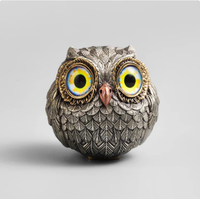 🔥2025 new style, save 10$🔥Owl Home Yard Garden Decoration Cute Handmade Desktop Ornaments