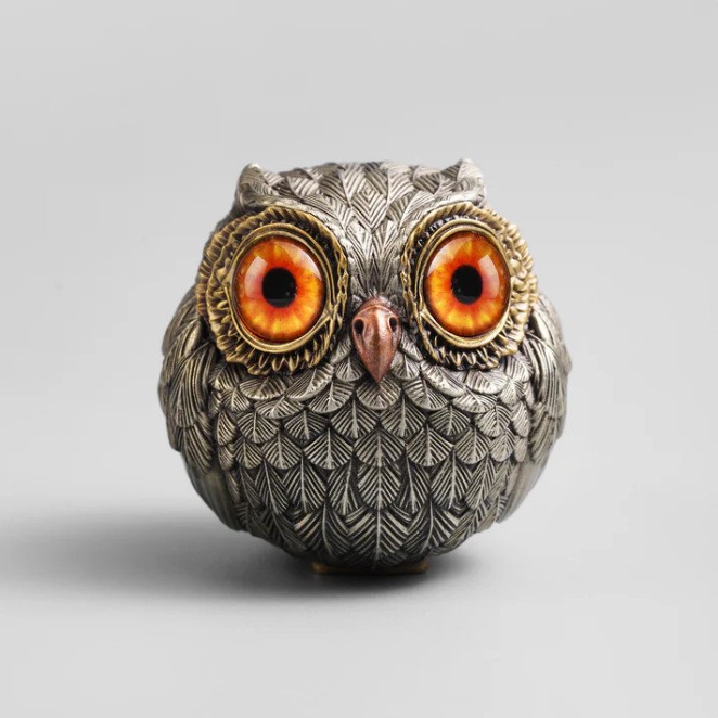 2025 new style, save 10$Owl Home Yard Garden Decoration Cute Handmade 