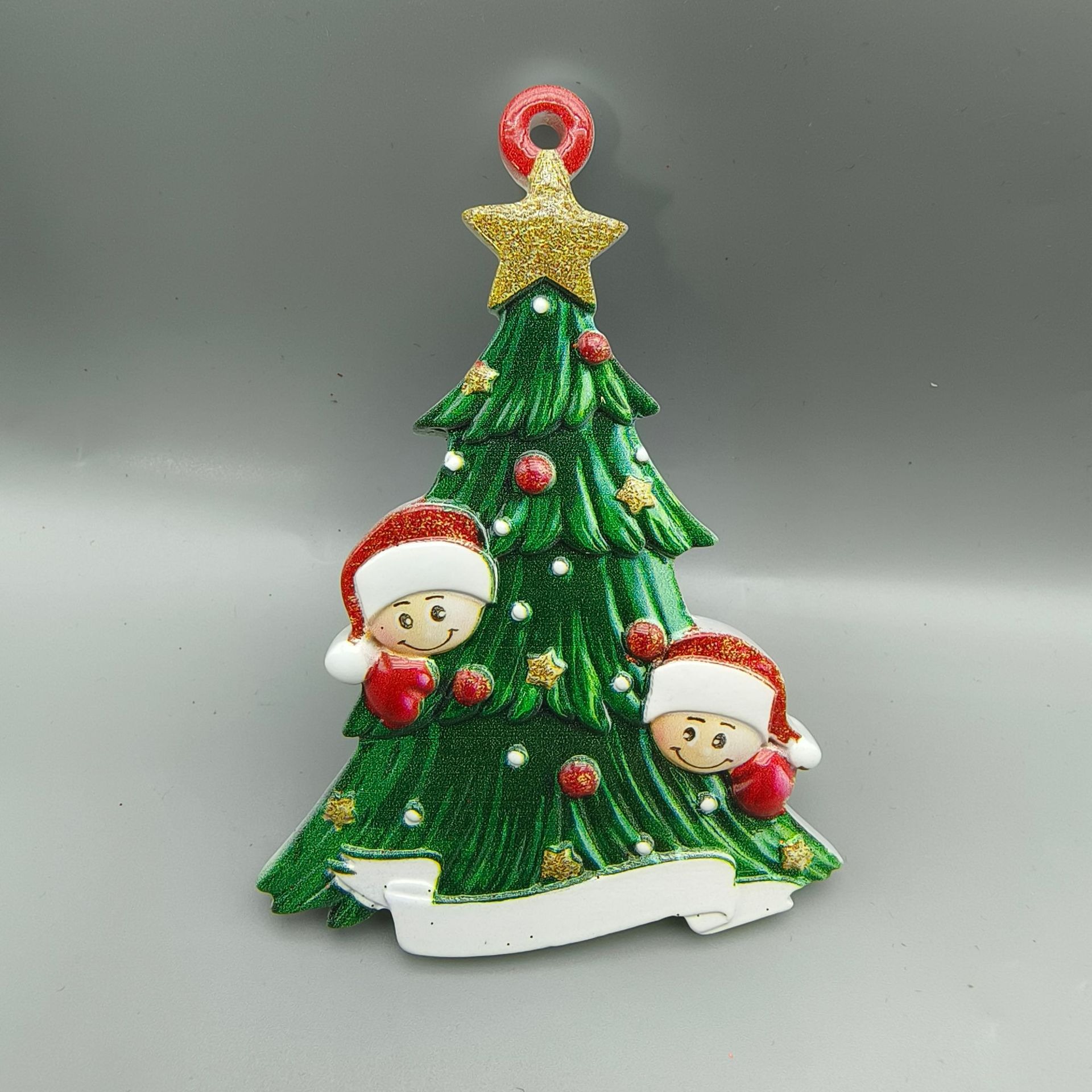 Christmas pendant-five-pointed star cute little man