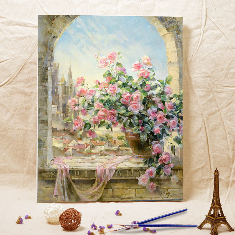 🎄Christmas Promotion🎄Digital Oil Painting Living Room Decoration
