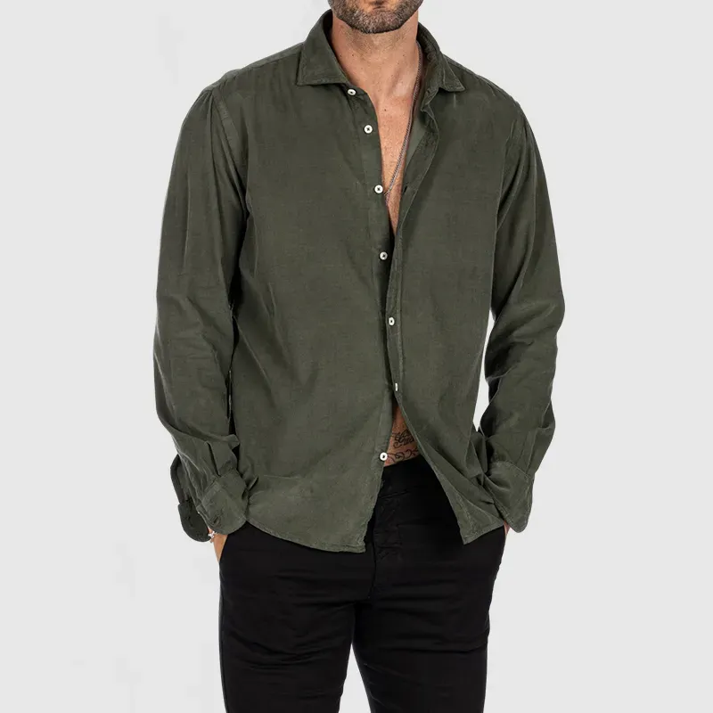 Men's Thin Everyday Corduroy Shirt