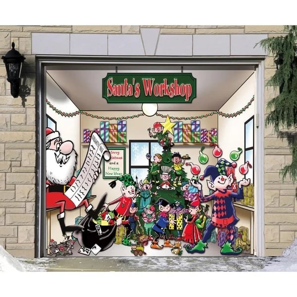 🎄Christmas 2024 Garage Door Decoration - 49% OFF