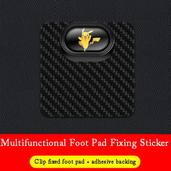 🎉HOT SALE 🎉Multifunctional Carbon Fiber Car Mat Fixing Buckle✨8 Pcs✨