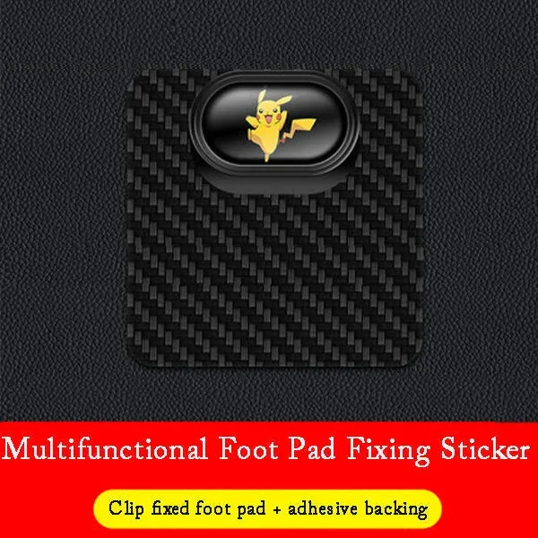 🎉HOT SALE 🎉Multifunctional Carbon Fiber Car Mat Fixing Buckle✨8 Pcs✨