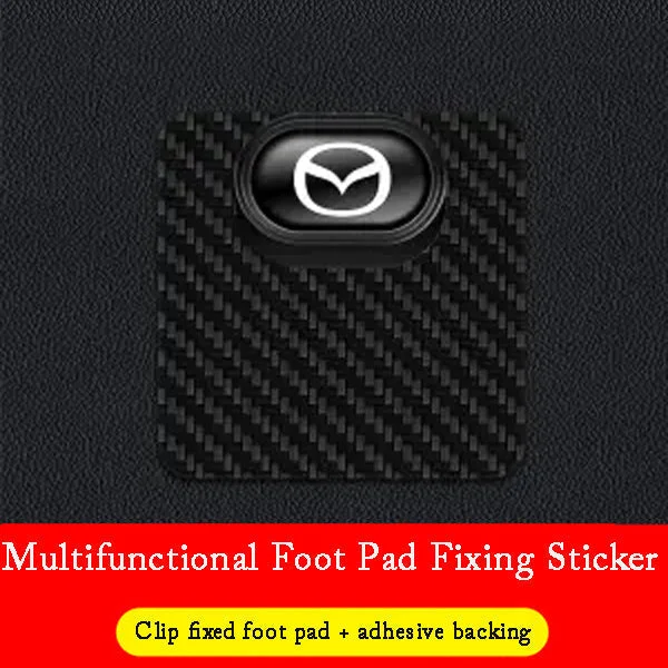🎉HOT SALE 🎉Multifunctional Carbon Fiber Car Mat Fixing Buckle✨8 Pcs✨