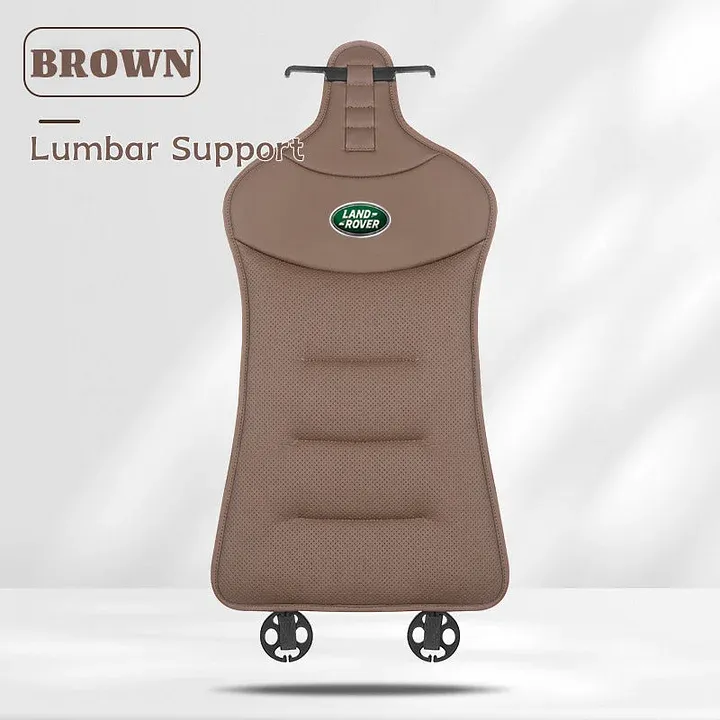 Car Seat Cushion Premium Nappa Leather Comfortable Seat Back