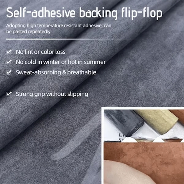 🔥Self-Adhesive Faux Suede Fabric for Automotive/ Home Repair/ DIY