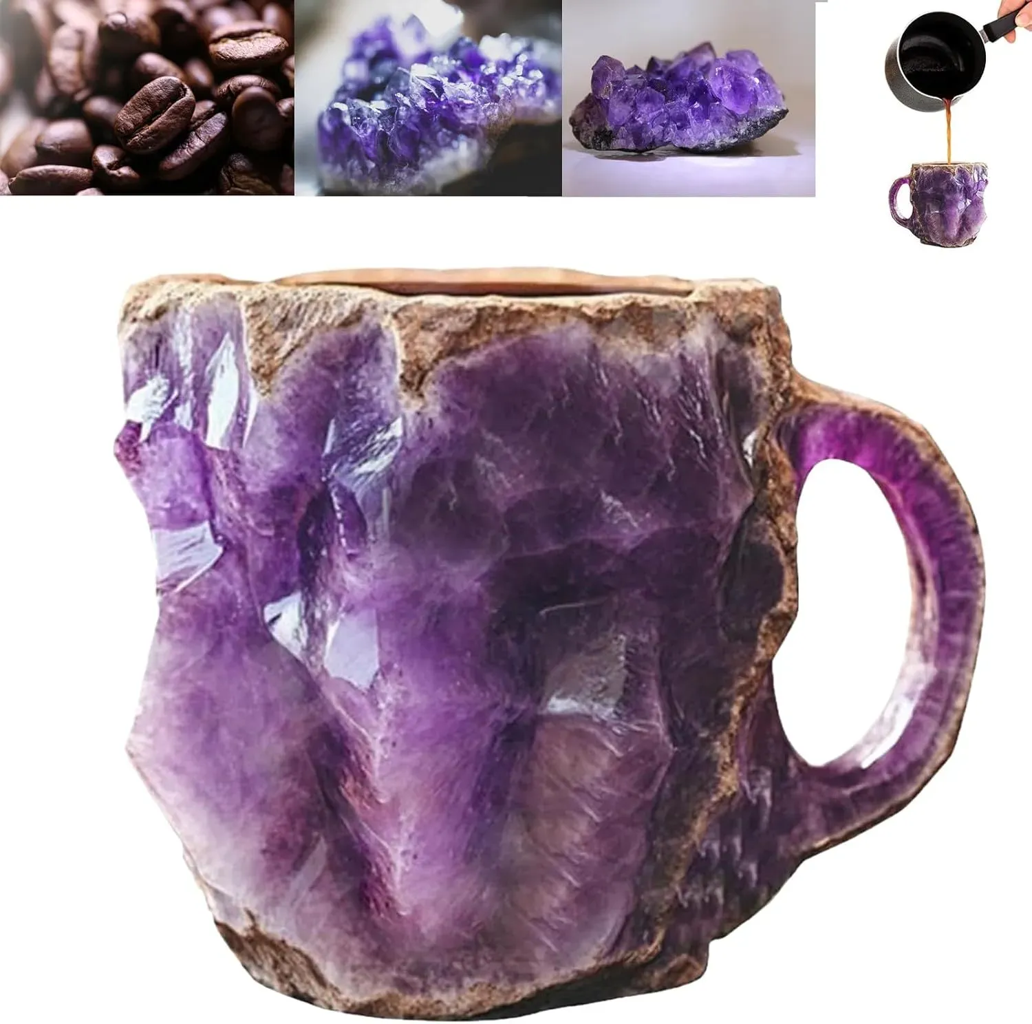 🎁Christmas Early Bird Sale 49% OFF 🥃2025 New Mineral Crystal Coffee Mugs