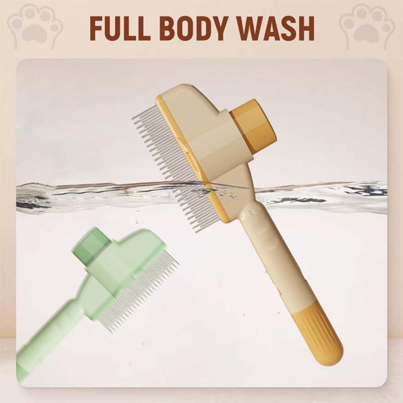 🔥Self-cleaning Pet Flea Comb Grooming Brush