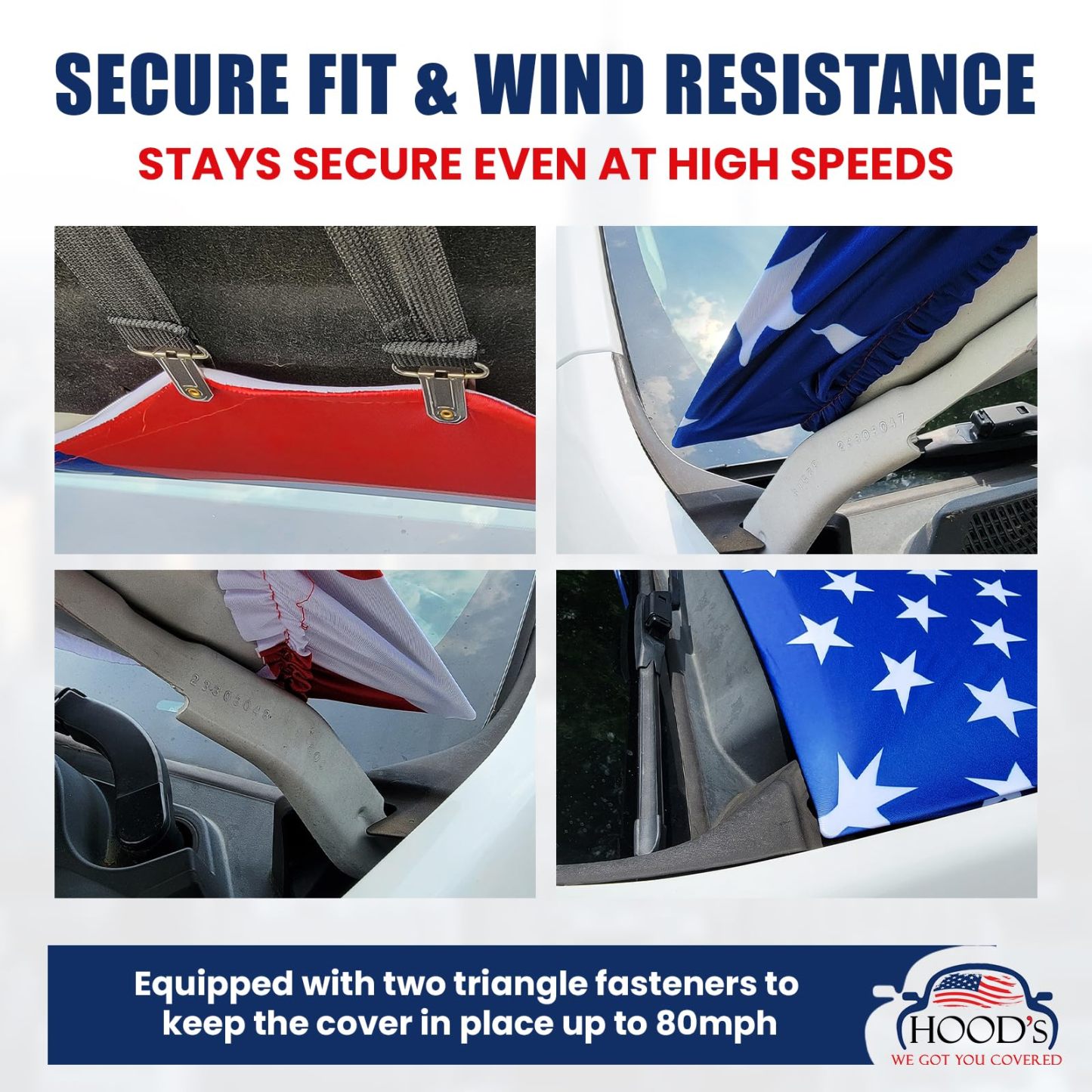 🔥ON SALE - 50% OFF🔥American Flag Car Hood Cover