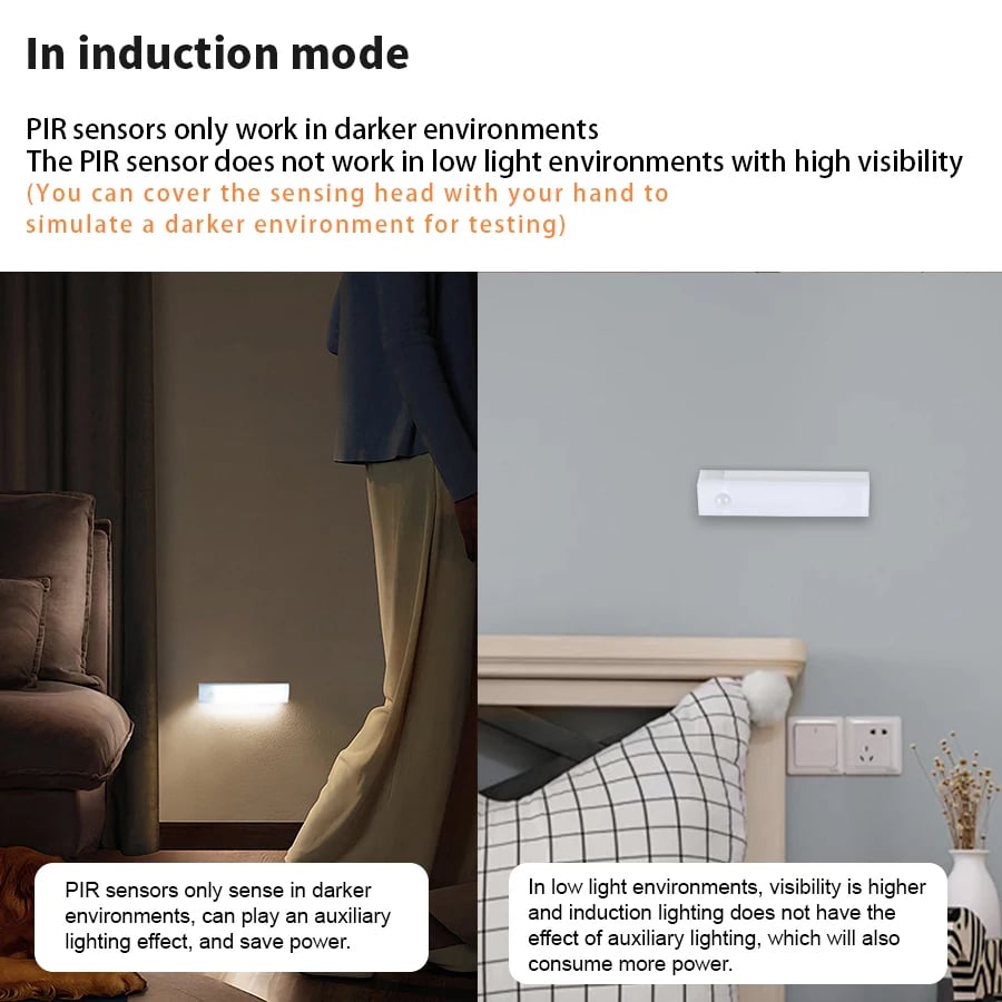 🔥NEW YEAR SALE 49% OFF💡Punch-free Smart Sensor Magnetic Rechargeable LED Lights