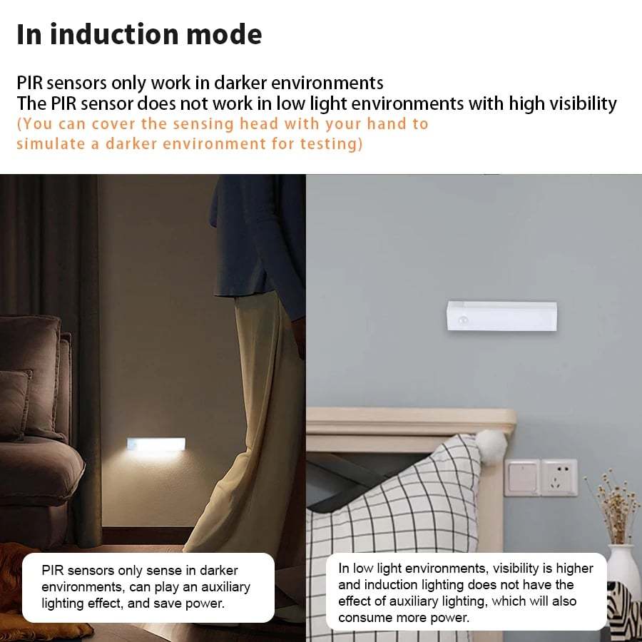 🔥NEW YEAR SALE 49% OFF💡Punch-free Smart Sensor Magnetic Rechargeable LED Lights