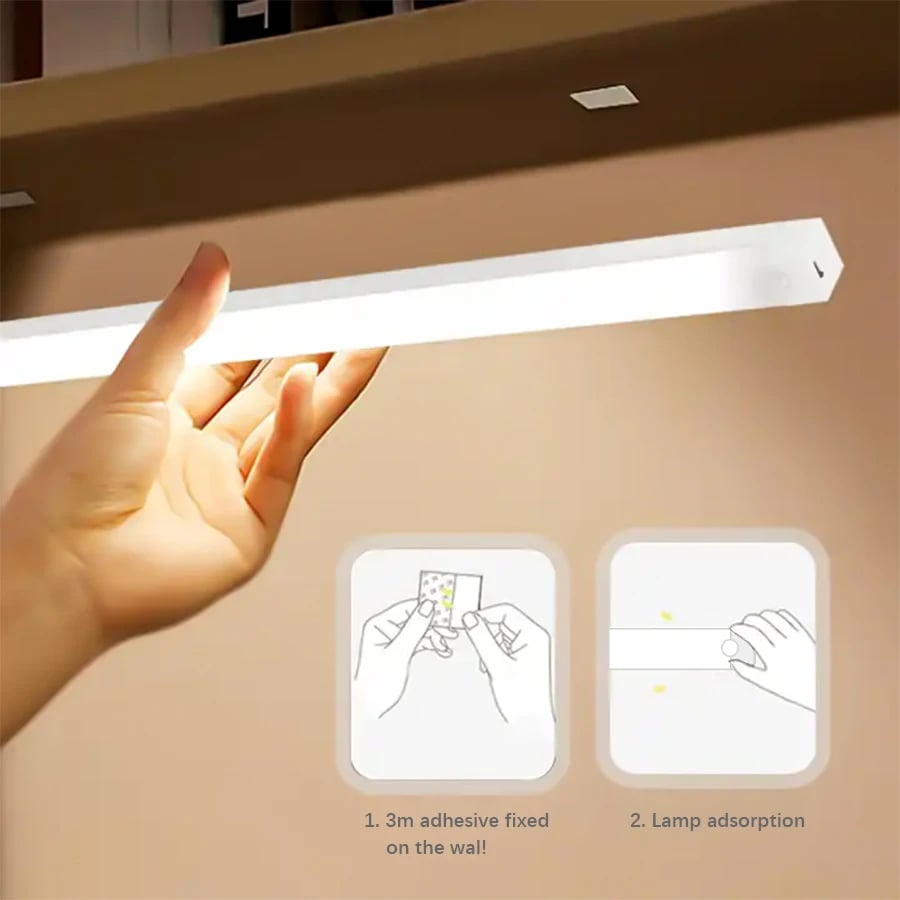 🔥NEW YEAR SALE 49% OFF💡Punch-free Smart Sensor Magnetic Rechargeable LED Lights