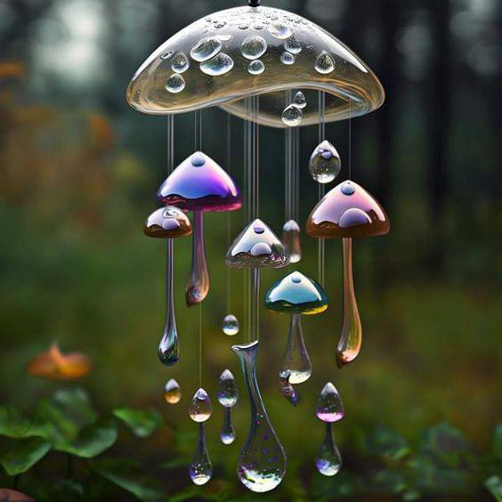 Last day 75% OFF-Mushroom Campanula Art-Buy 2 Free Shipping 13735686