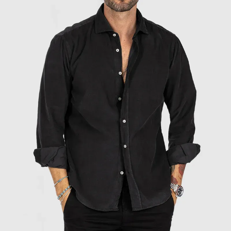 Men's Thin Everyday Corduroy Shirt