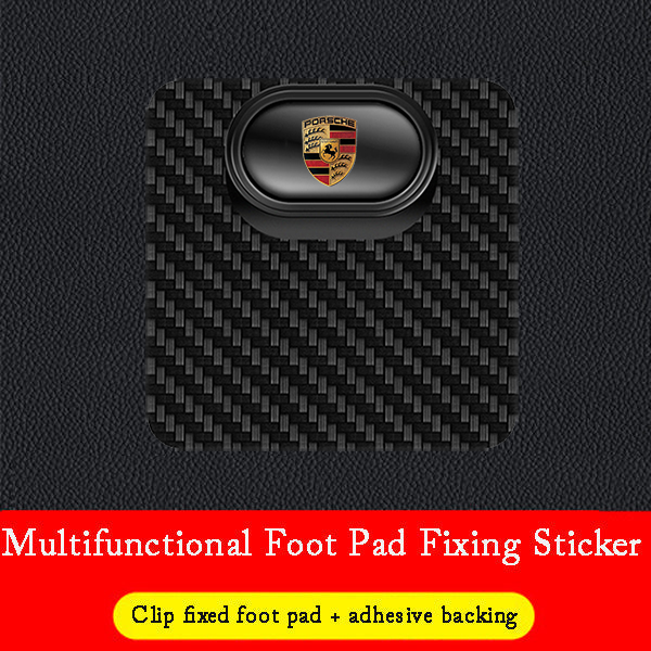 🎉HOT SALE 🎉Multifunctional Carbon Fiber Car Mat Fixing Buckle✨8 Pcs✨
