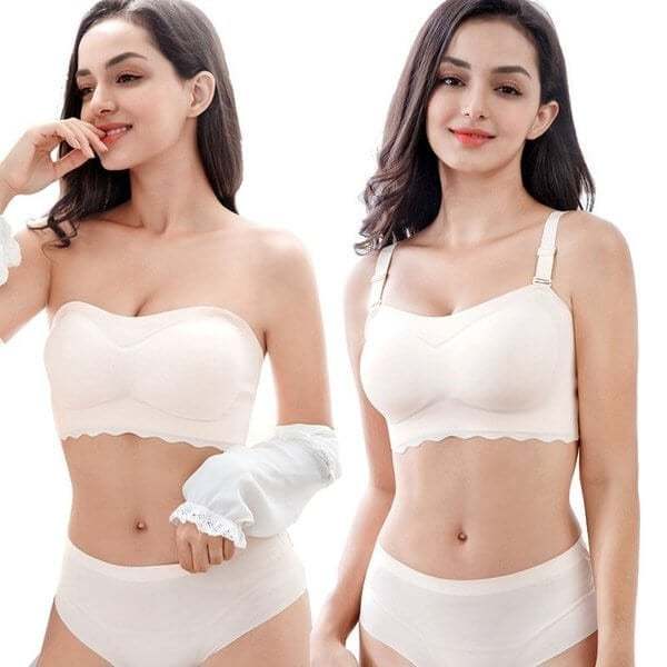 🔥LAST DAY BUY 1 GET 1 FREE-Women Sexy Strapless Bra Invisible Push Up Bras
