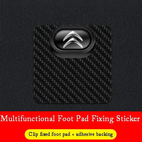 🎉HOT SALE 🎉Multifunctional Carbon Fiber Car Mat Fixing Buckle✨8 Pcs✨
