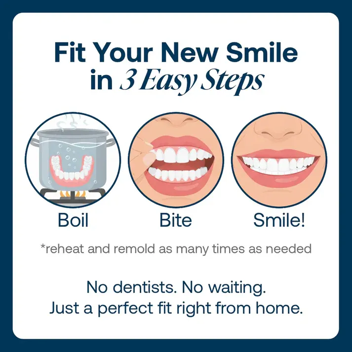 🌎Ends Today: 70% OFF! ⏰Yagoo™ Medical Full Denture with Strong Suctiond🦷Obtain American Dental Association (ADA) Certification